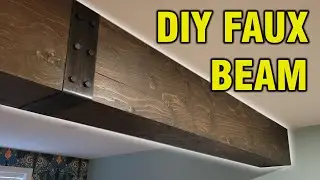 How to Make a Faux Wood Beam