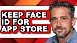 How to Keep Face Id for App Store (updated)