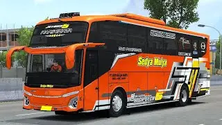 Full Basuri Trip Bus Sedya Mulya Jetbus 5 | Bus Simulator Indonesia