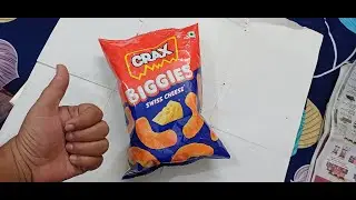 Crax Biggies Swiss Cheese Review 😍 | India’s Cheesiest Snack? 🧀🔥 MUST TRY!