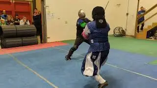 Swordsquatch 2023 Open Steel Pool 3 Match 02   Eric Christensen vs Nicky Sayah Sina