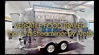Custom Food Trailer: 13' Streamliner Arete Food Trailers