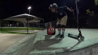 Beginner scooter tricks you can do at Skatepark