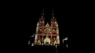 St Mary's Cathedral  Light Show