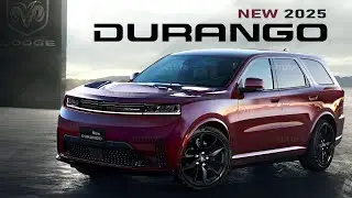 Новый Dodge Durango 2025 года &mdash; ПЕРВЫЙ ВЗГЛЯД на внедорожник нового поколения. Полностью переработанный экстерьер и интерьер.