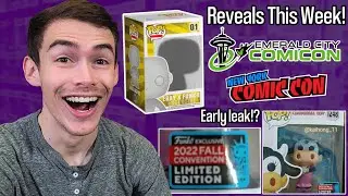 Утечка информации о ранних фигурках Funko Pop от Nycc 2022 | Funko Pop от ECCC 2022 представят на этой неделе | Следующий эксклюзивный релиз на eBay!