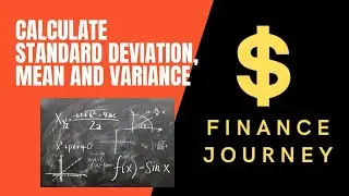 CALCULATE MEAN, SD, VARIANCE (Download formula for free) CFA LEVEL 1