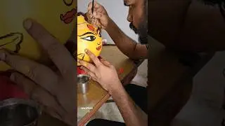 Painted mud pot for bonalu festival. #bonalu #festival #mahakali #bonalufestival #telangana