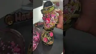 Bling with me | Watch me customize these crocs | How to customize toddler crocs ✨