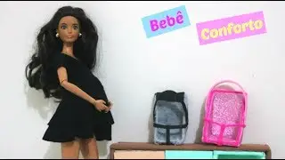 Como fazer um BEBÊ CONFORTO para Barbie/ CADEIRINHA DE BEBÊ