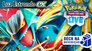 Lua Estrondo EX - Gameplay do Deck - Lista na Descri&ccedil;&atilde;o - Pokemon TCG Live - 2025