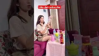 MAMI PUNYA BANYAK BOTOL MINUM LUCU LUCU SIAPA YG MAU?? #viralvideo #viralshort #trend