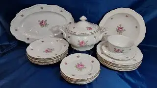 Всё о фарфоре.Столовый сервиз 