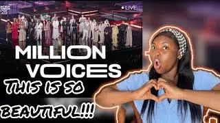 First time hearing/Закрывающий номер участников Интервидение'25 - Million Voices/reaction