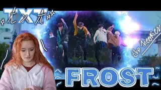 reacting to TXT 투모로우바이투게더 - Frost | this universe is seriously intense