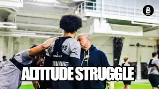 Coach Prime New Colorado Buffs Not In Shape Throwing Up In Practice
