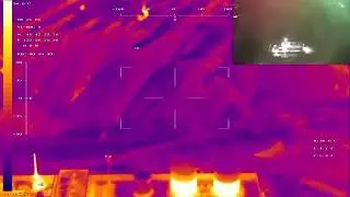 infrared thermal image and visible light transmission, realized picture-in-picture transmission!