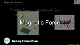 Magnetic Force, Physics Lecture | Sabaq.pk