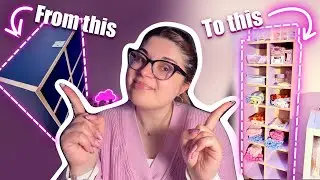 DIY 4 Dummies (me) Change Colour of Furniture No sanding | Art Studio Decoration