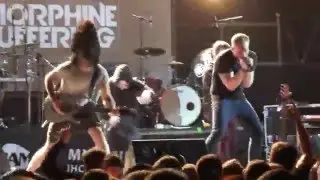 Morphine Suffering - Этой Ночью (Live The Best Ukrainian Metal Act BUMA 12.12.2015 Kiev)
