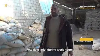 Turkish attacks target factory in Syria's Amuda