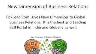 Best B2B Portal in China...Suppliers in China, Exporters in China...WWW.TickLead.Com