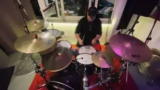 Dragoncelli Force - Through the Fire and Flames.Yan Maillard Drum cover.