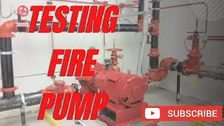 Test Fire Pump | Test Jockey Pump