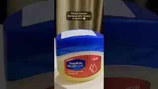 Vaseline Blueseal Vitamin E Petroleumjelly 💙 #shorts #vaseline #skincareproducts
