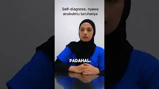 Mari stop self-diagnose. #selfdiagnose