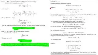 NLP Algorithms 8 - Chance Constrained Programming  البرمجة المقيدة بالاحتمالات