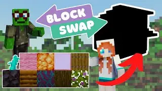 Minecraft Block Swap | A Modern Cabin!?