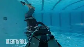 Kayak Rescue Recovery Rolling Pool Session 6 - , Zegul Arrowplay MV, Gearlab Outdoor Kalleq