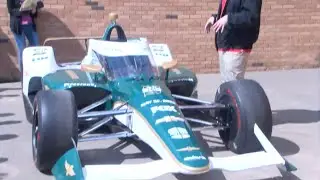 Students learn state history during Indy 500 event