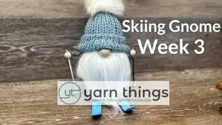 YarnThings - Skiing Gnome