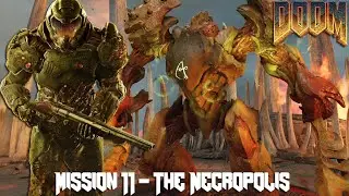 Doom - Mission 11 - The Necropolis - All Secrets, Classic Map Locations, and Elite Guards