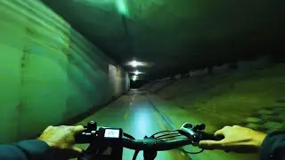 eBike PM Commute Monday, Light to Dark 