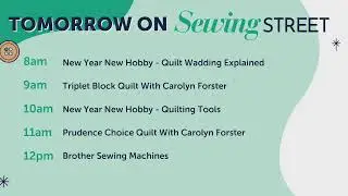 Sewing Street Live!