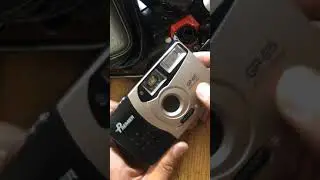 Premier GP-65 point and shoot camera fixed focus auto flash 프리미어 GP-65 똑딱이 자동 카메라 사용법 필름 넣는법