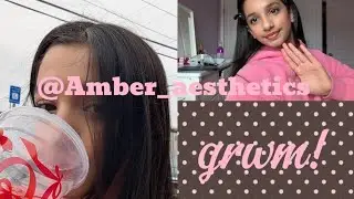 GRWM#foryou#fyp#yt#grwm#preppy#aesthetic#noschool#makeup#skincare#saturday#starbucks#goviral#blowup