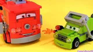 Disney Cars 2 Lego Red&rsquo;s Water Rescue Set Build & Review