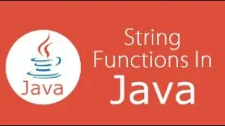 Java Tutorials for Beginners | Java Strings and String Methods | Chapter#15 | Core Java | WhyNotJava