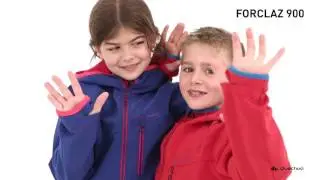 КУРТКА ИЗ МАТЕРИАЛА СОФТШЕЛЛ ДЛЯ ДЕВОЧЕК HIKE 900 QUECHUA