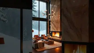 Snow Hush & Fireplace Sounds for Sleep
