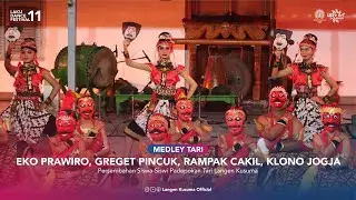MEDLEY TARI EKO PRAWIRO, GREGET PINCUK, RAMPAK CAKIL, DAN KLONO JOGJA