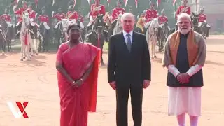 Putin Stands for India&rsquo;s National Anthem at Rashtrapati Bhavan | VERTEX
