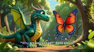 The Lonely Dragon and the Brave Butterfly: A Tale of Friendship, Courage, and Magic