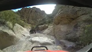 Box Canyon via Hwy 79 east on Cottonwood Canyon RD.