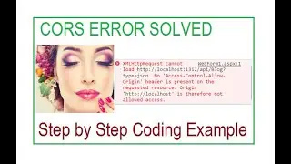 Cross origin request blocked in JavaScript | JavaScript CORS error in Vue Js - solved with PHP.