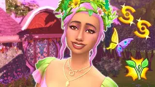 Can my fairy build her fairytale home in Sylvan Glade? // Sims 4 gameplay challenge